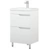 Тумба под раковину Corozo Теона 50 Z2 SD-00001511 напольная, белый фото 4