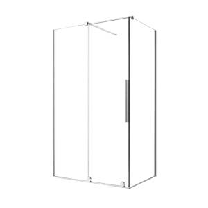 Душевой уголок Radaway Furo KDJ 120x90 см правый, стекло прозрачное, профиль хром