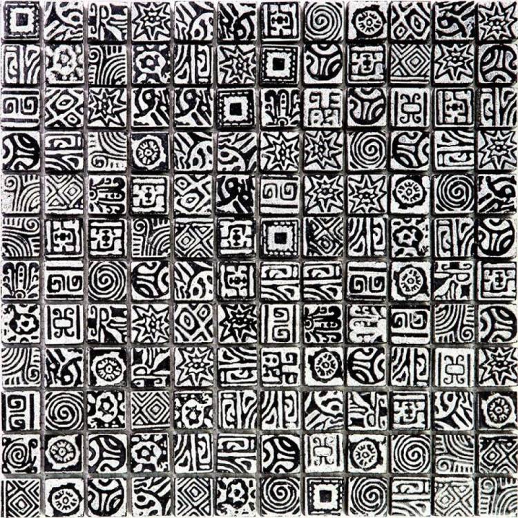 Мозаика Skalini Ethniс ETH-2 Серая 30x30