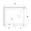 Душевой уголок RGW Passage PA-76 35087629-21 120x90x195 Стекло Матовое фото 3