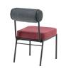 Набор из 2 стульев Stool Group Ponpoun Totoro OTE-SH 460+241 bl.l X2 темно-серый бордо фото 5