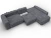 Диван угловой Лига Диванов Лига-066 131217 Серый фото 9