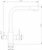Смеситель для кухни ZorG Steel Hammer SH 805 Satin фото 2