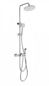 Душевая стойка Wonzon & Woghand WW-B3097-A-CR с термостатом, хром