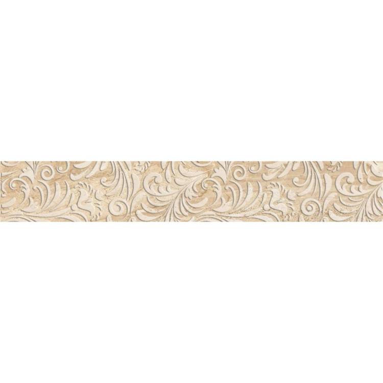 Бордюр Beryoza Ceramica Бари Фриз Бежевый 9.5x30
