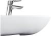 Комплект Раковина Norm Fit 60 см + Пьедестал Norm Fit 6936B099-0156 + Смеситель VitrA Solid S A42440EXP + Сифон Wirquin Минор с отводом для стиральной машины фото 5