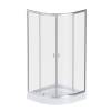 Душевое ограждение Am.Pm X-Joy W88E-205-090MT64 Twin Slide 90x90, c поддоном