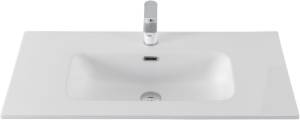 Раковина Aquanet Flat 90 330432 белый матовый, 91x46.5