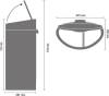 Мусорное ведро Brabantia Touch Bin New 100680 двухсекционное фото 10