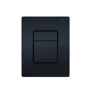 Кнопка смыва Aquatek Pneumo N PNN-0000005 пневматическая, черный матовый