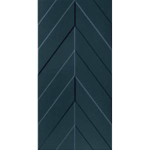 Керамическая плитка Marca Corona 4D Chevron Deep Blue Matt Rett 40x80