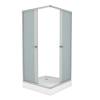 Душевой уголок Niagara Eco NG-009-14Q 90x90x195 Универсальная, профиль Хром, 2 места