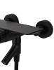 Смеситель для ванны Wonzon & Woghand WW-FE05L221-MB с душем, черный матовый фото 6