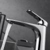 Смеситель для раковины Black&White UK8701C хром фото 3