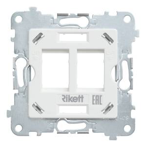 Суппорт Rikett 32971 для двойной информационной розетки