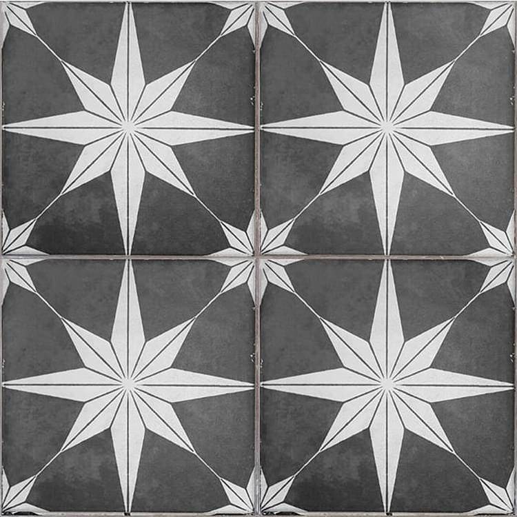 Керамогранит Etili Seramik Scintilla Night Black Pre-Cut 45x45
