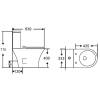 Унитаз-компакт Orange C01-000W сиденье с микролифтом фото 10