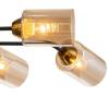 Потолочная люстра Escada Vertigo 1131/6P Black/Gold фото 3