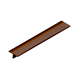 Профиль T-образный плоский Neexy pvl34-05 ANTCL антик медь светлая (защитный лак) 270x1.3x0.8