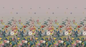 Фреска Ortograf Flora 31293 Glade sepia Филиграна со стразами FM-F/S