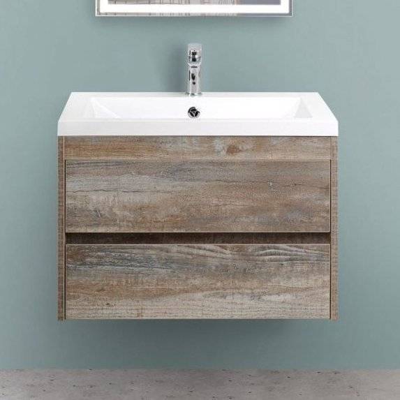 Тумба с раковиной Art&Max Family 75, подвесная, Pino Esotica