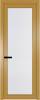 Межкомнатная дверь Profil Doors 1 AGP цвет профиля Золото, стекло безопасное 6 мм мору белый 600x2000