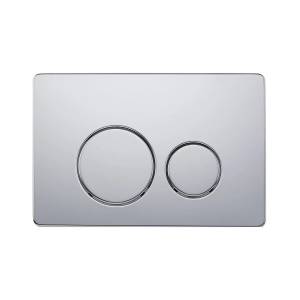 Кнопка смыва AQUAme AQM4111CR нержавеющая сталь, хром