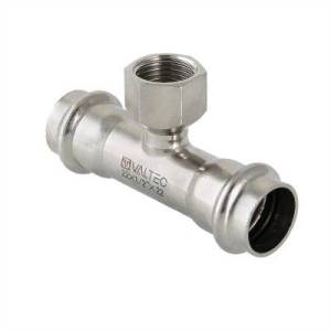 Тройник VALTEC из нержавеющей стали, внутренняя резьба 35 x 1