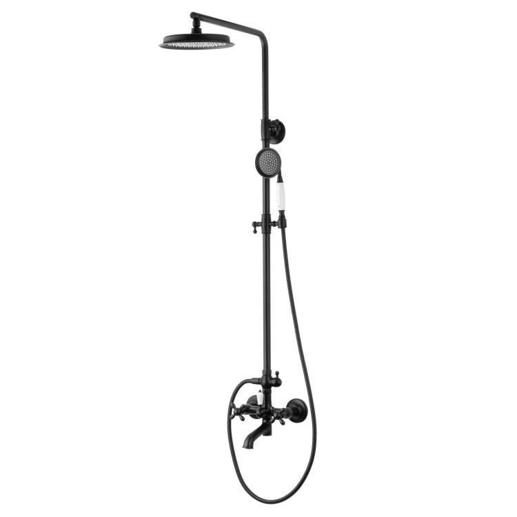 Душевая стойка Wonzon & Woghand WW-88739020-MB черная