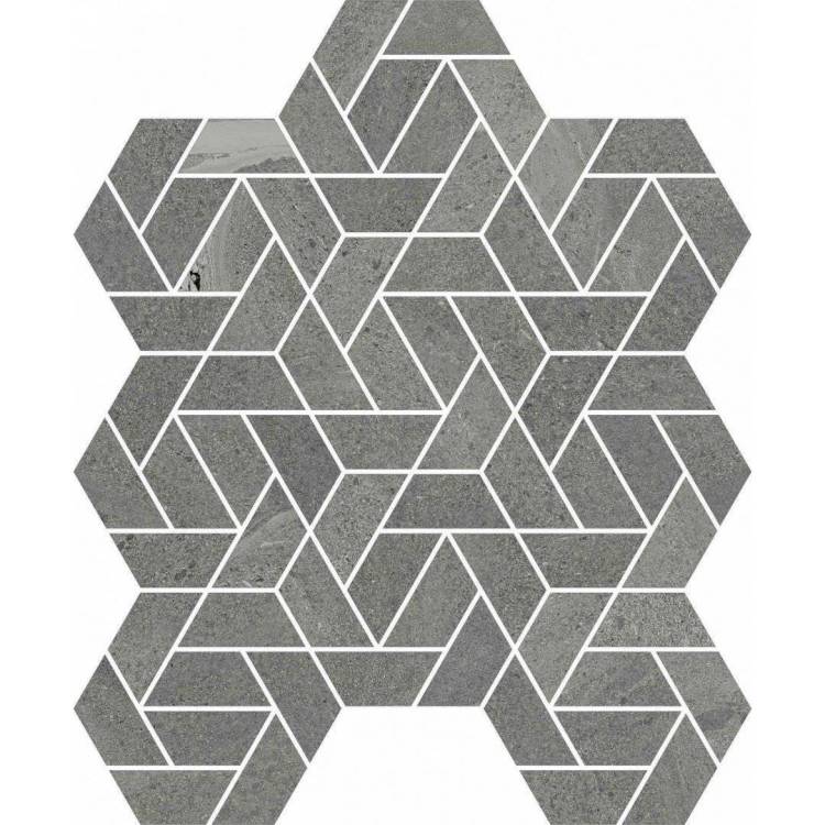 Мозаика Italon Метрополис 620110000156 Графит Дарк Айкон 28.6x34.7