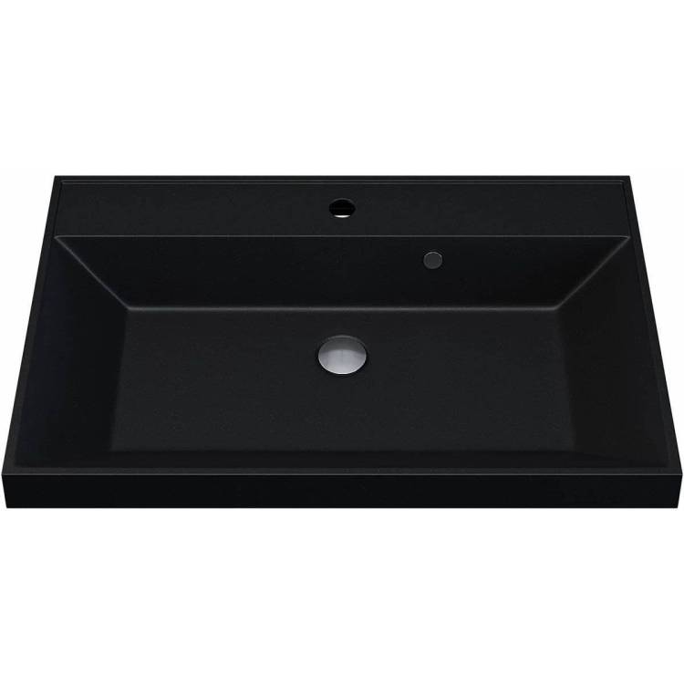 Раковина Uperwood Classic Quartz 291030017 70 см, космос, черная матовая