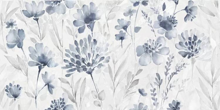 Декор Laparet Evolution VT/A659/48018R Aquarelle blanco матовый обрезной 40x80