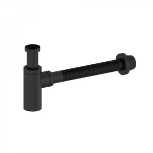 Сифон для раковины Wonzon & Woghand WW-88SS101-MB черный матовый