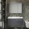 Мебель для ванной Cerutti Spa Oglio 100 серый