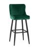 Стул барный Stool Group Ститч MC15B VELVET HLR-56 DUAL изумрудный