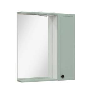 Зеркало-шкаф Runo Римини 65 00-00001277 65x75 зеленый