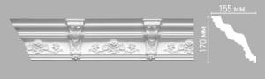 Плинтус потолочный с рисунком DECOMASTER 95091 240x15.5x17