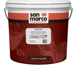 Суперстойкая краска San Marco Maggiore база Bianco матовая 10 л