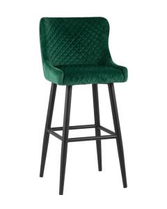 Стул барный Stool Group Ститч MC15B VELVET HLR-56 DUAL изумрудный