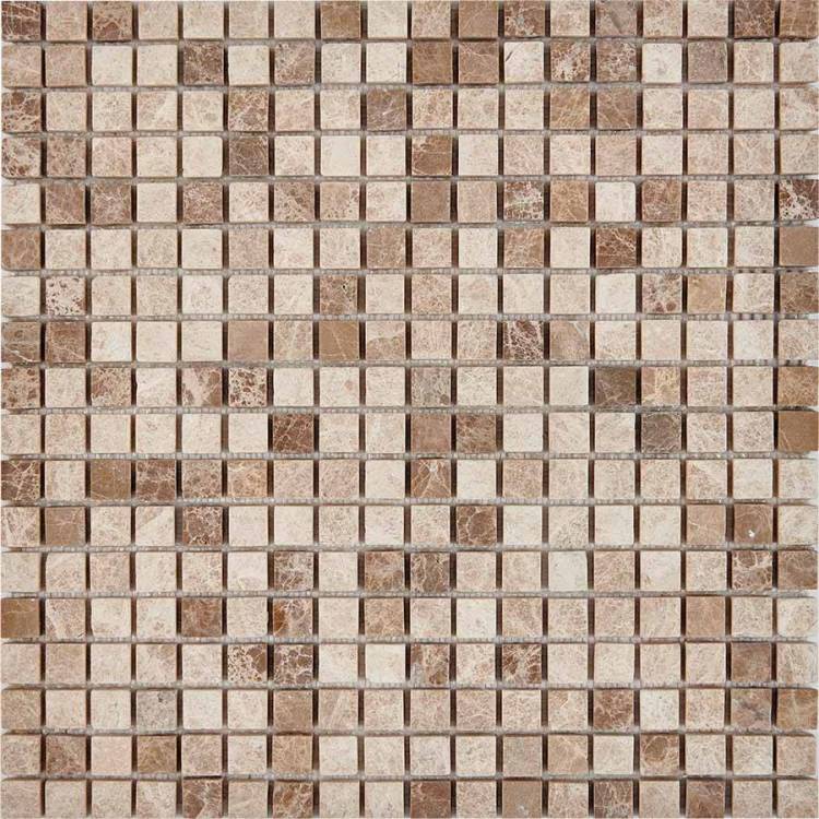 Мозаика Pixel Mosaic Мрамор PIX224 (1.5x1.5) 30.5x30.5
