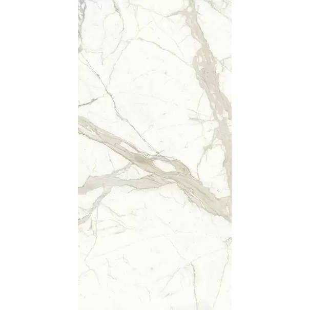 Керамогранит Ariostea Ultra Marmi UM6L157536 Bianco Calacatta Lucidato Shiny 75x150