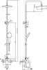 Душевая стойка Aquanet Arctic AF520-72-R-CW фото 5