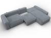 Диван угловой Лига Диванов Лига-066 131228 Серый фото 9
