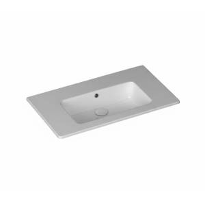 Раковина Isvea SistemaT 10SL51081SV-2L 80 см, белая матовая