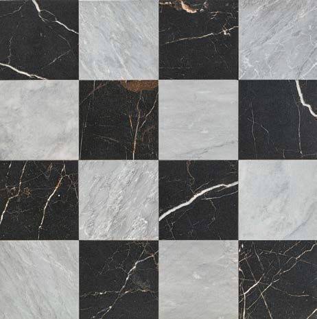 Мозаика Edimax Reve NQ53 Gris Noir Chess 30x30