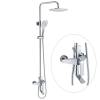 Душевая система Rose R1336 белый, хром