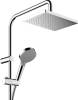 Душевая стойка Hansgrohe Vernis Shape 26286000 Showerpipe 230 1jet с термостатом, хром фото 6