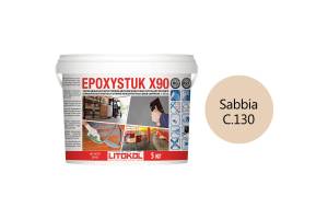 Эпоксидная затирочная смесь Litokol Epoxystuk X90 C.130 Sabbia 5 кг