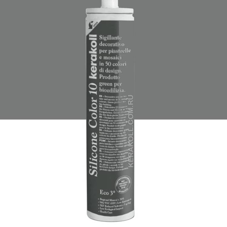 Затирка-герметик Kerakoll Silicone Color 10 Антрацит 310 мл