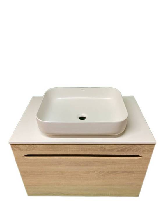 Тумба с раковиной Sintesi STL.W7817_SIN-LVB-APP-409 подвесная, золотой